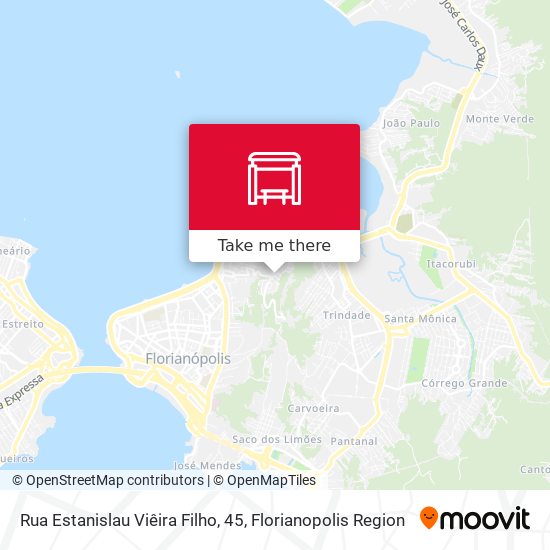 Mapa Rua Estanislau Viêira Filho, 45