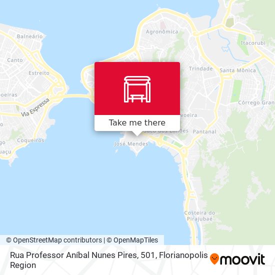 Rua Professor Aníbal Nunes Pires, 501 map