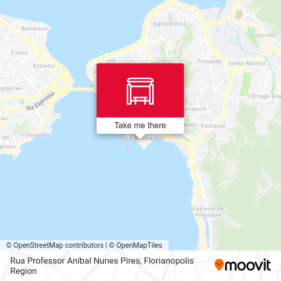Rua Professor Aníbal Nunes Pires map