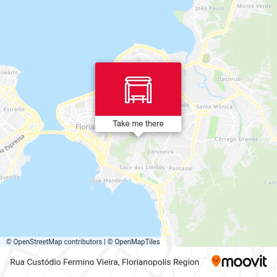 Rua Custódio Fermino Vieira map