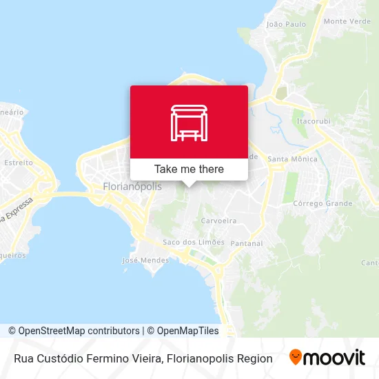 Rua Custódio Fermino Vieira map