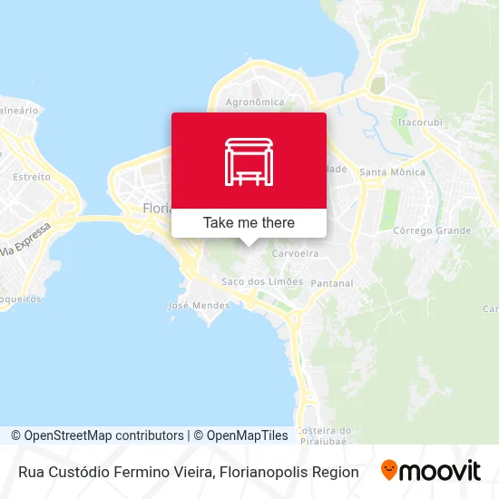 Rua Custódio Fermino Vieira map
