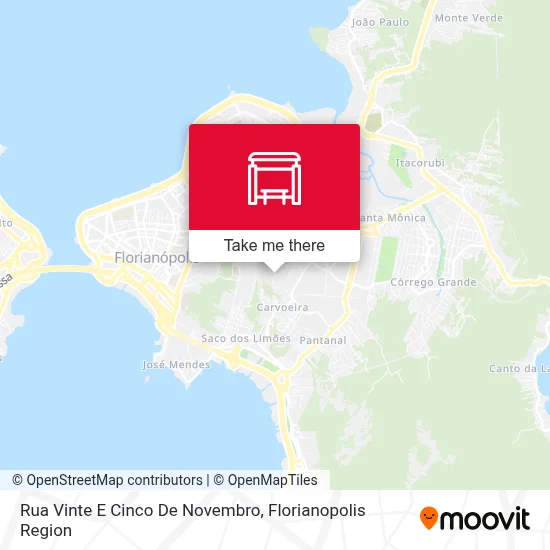 Rua Vinte E Cinco De Novembro map