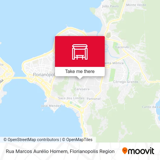 Rua Marcos Aurélio Homem map