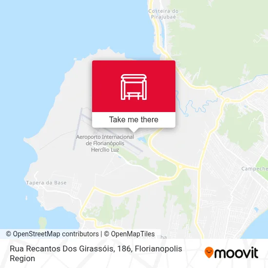 Rua Recantos Dos Girassóis, 186 map