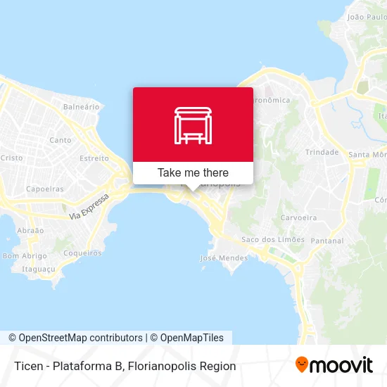 Ticen - Plataforma B map