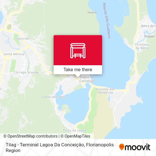 Tilag - Terminal Lagoa Da Conceição map