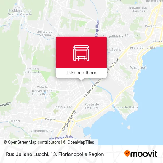 Rua Juliano Lucchi, 13 map