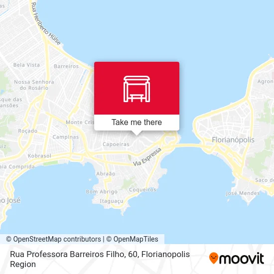 Rua Professora Barreiros Filho, 60 map