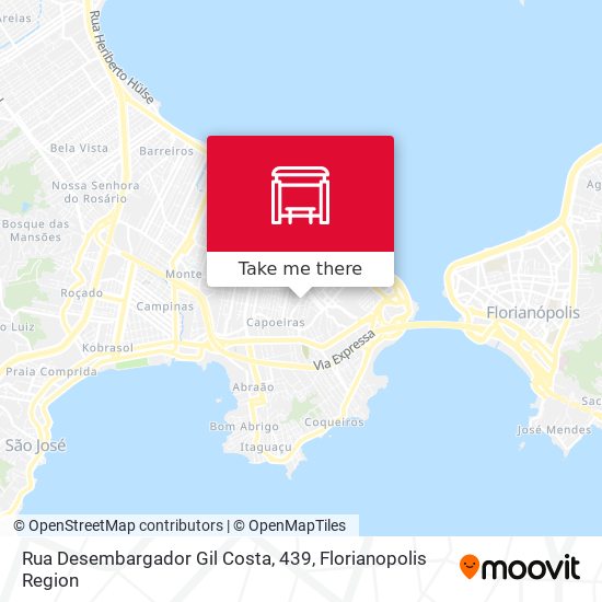 Mapa Rua Desembargador Gil Costa, 439