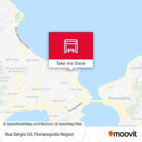 Rua Sérgio Gil map