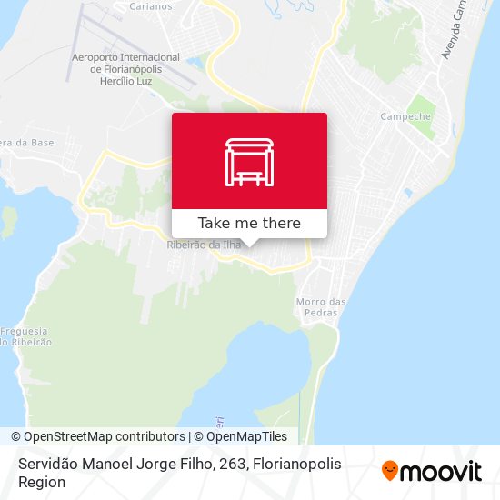 Servidão Manoel Jorge Filho, 263 map