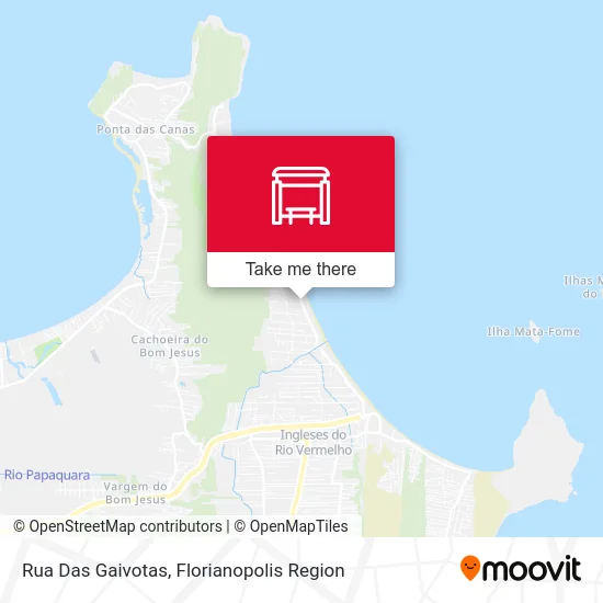Rua Das Gaivotas map