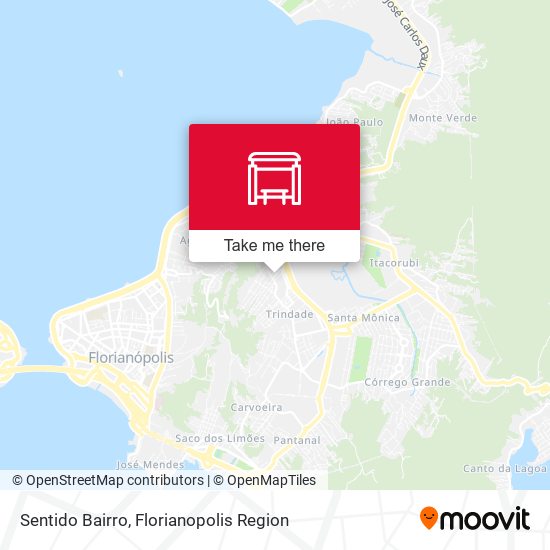 Sentido Bairro map