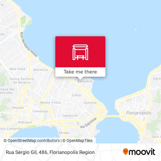 Rua Sérgio Gil, 486 map