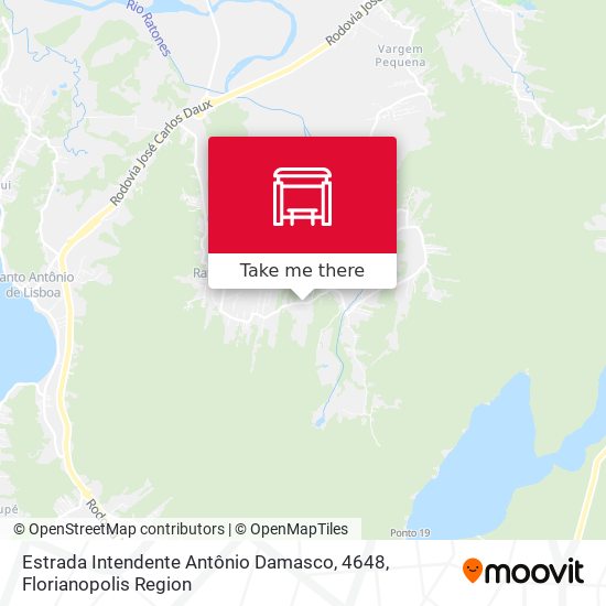 Estrada Intendente Antônio Damasco, 4648 map