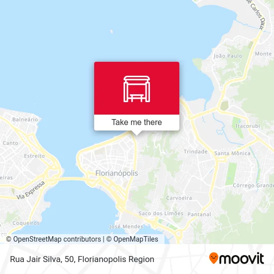 Rua Jair Silva, 50 map