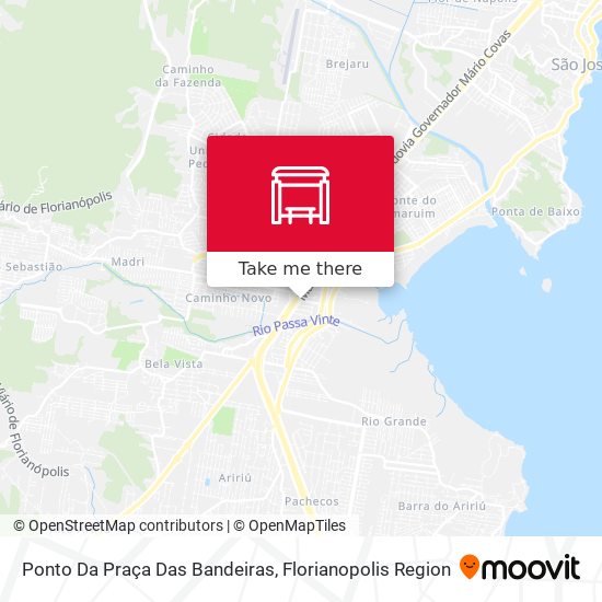 Ponto Da Praça Das Bandeiras map