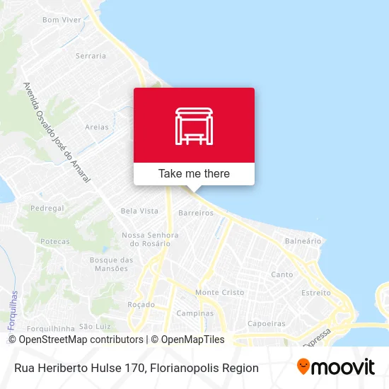 Rua Heriberto Hulse 170 map