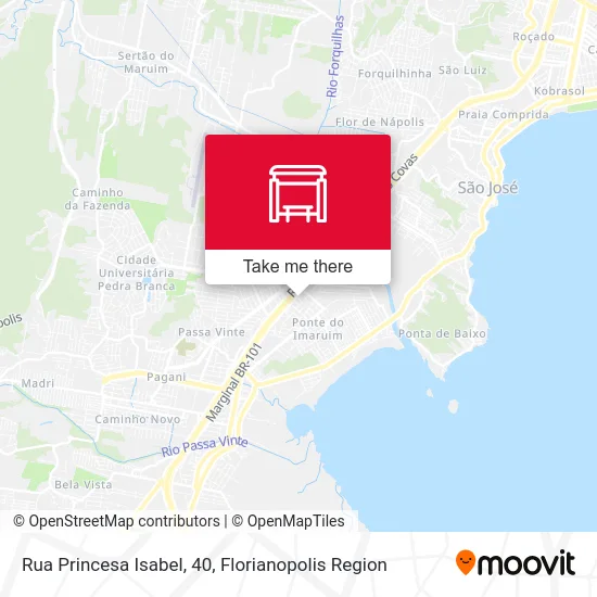 Rua Princesa Isabel, 40 map