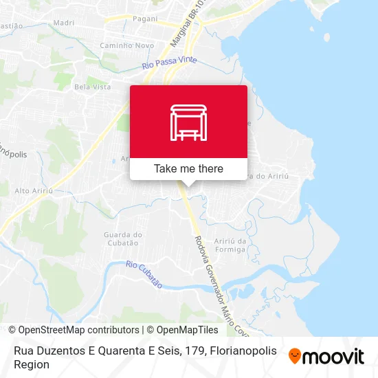 Rua Duzentos E Quarenta E Seis, 179 map