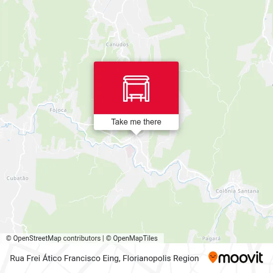 Rua Frei Ático Francisco Eing map