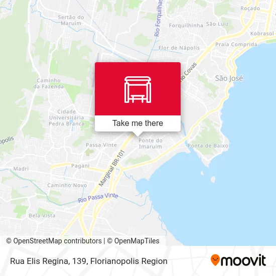 Rua Elis Regina, 139 map