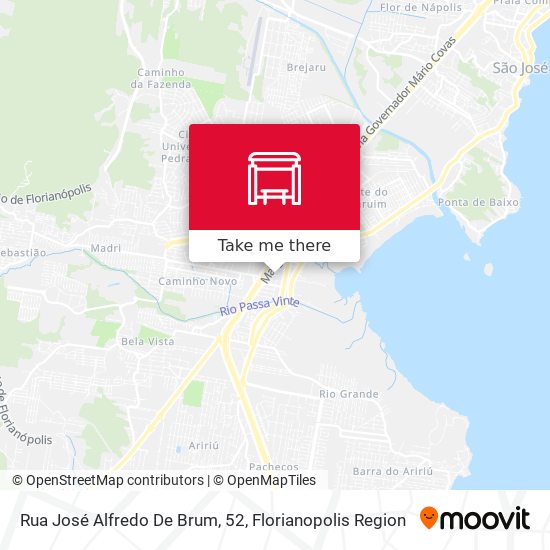 Rua José Alfredo De Brum, 52 map