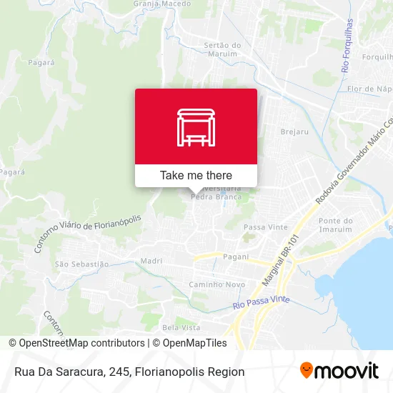 Rua Da Saracura, 245 map