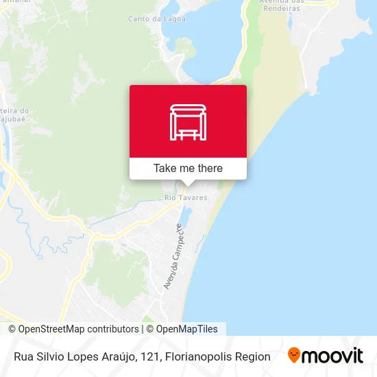 Rua Silvio Lopes Araújo, 121 map