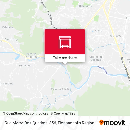 Rua Morro Dos Quadros, 356 map