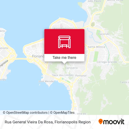 Rua General Vieira Da Rosa map