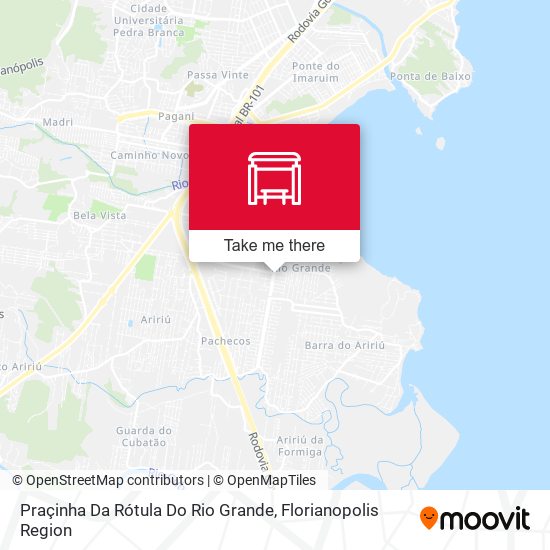 Praçinha Da Rótula Do Rio Grande map