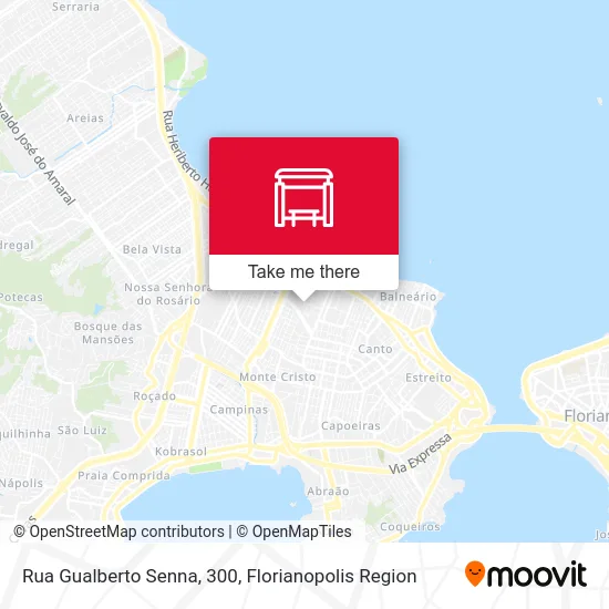 Rua Gualberto Senna, 300 map