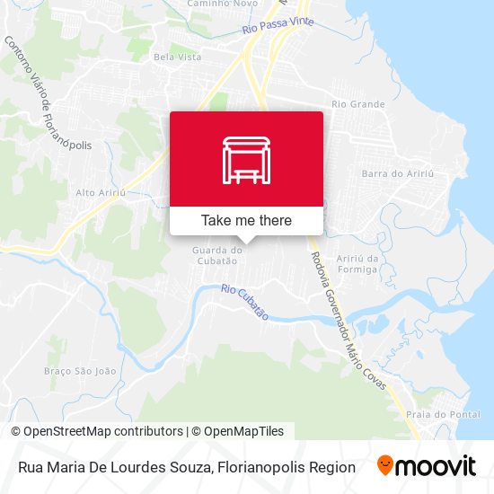Rua Maria De Lourdes Souza map