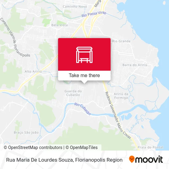 Rua Maria De Lourdes Souza map
