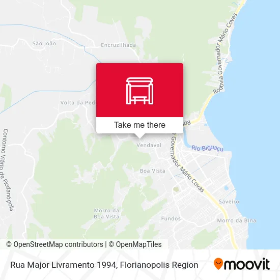 Rua Major Livramento 1994 map