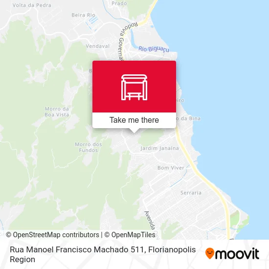 Rua Manoel Francisco Machado 511 map