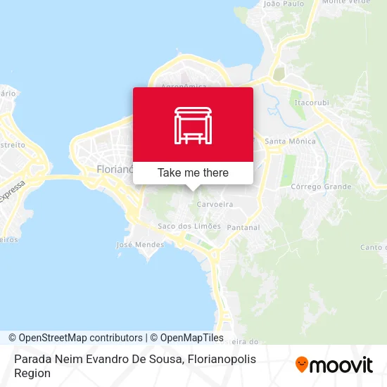 Parada Neim Evandro De Sousa map