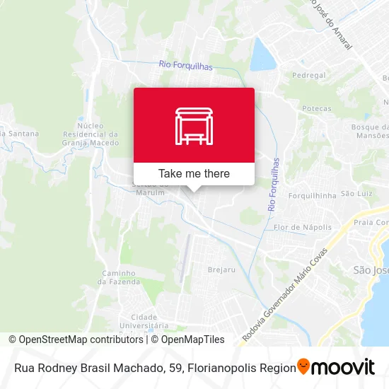 Rua Rodney Brasil Machado, 59 map