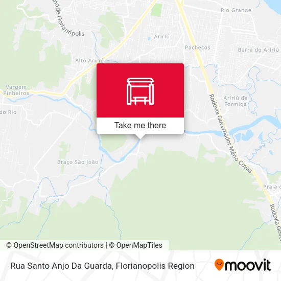 Rua Santo Anjo Da Guarda map