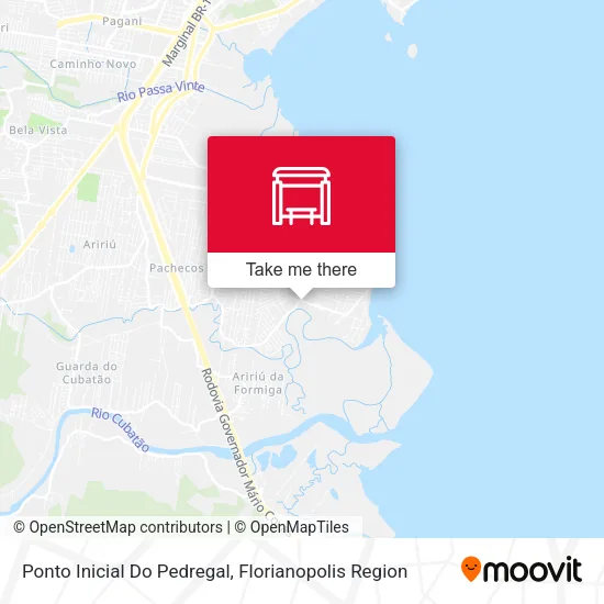 Ponto Inicial Do Pedregal map