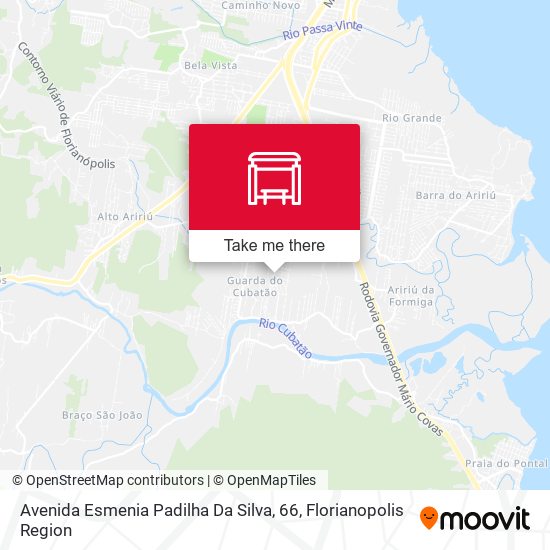 Avenida Esmenia Padilha Da Silva, 66 map