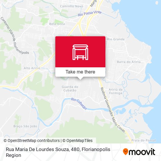 Rua Maria De Lourdes Souza, 480 map
