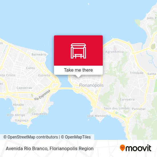 Avenida Rio Branco map