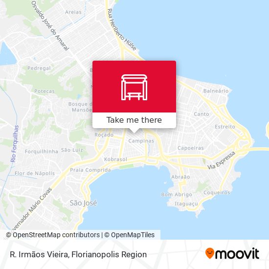 R. Irmãos Vieira map