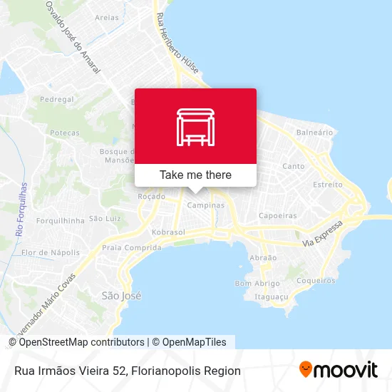 Rua Irmãos Vieira 52 map