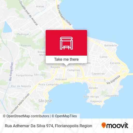 Rua Adhemar Da Silva 974 map