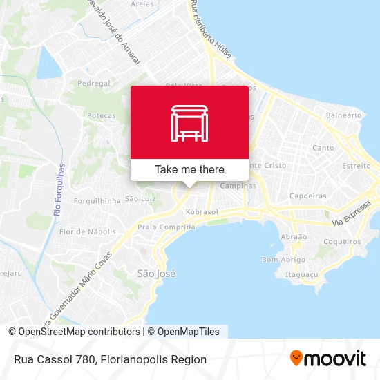 Rua Cassol 780 map
