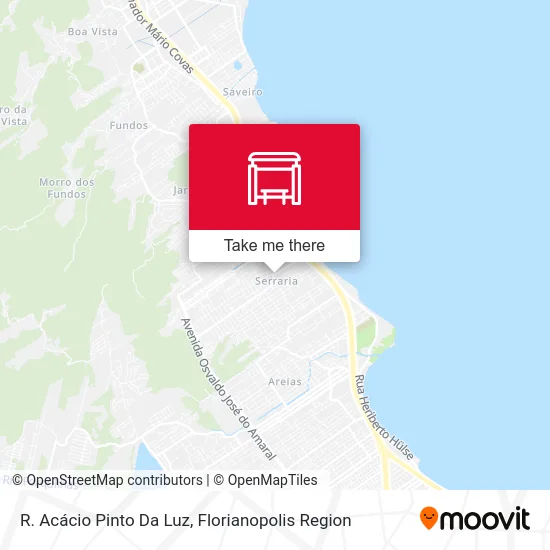 R. Acácio Pinto Da Luz map